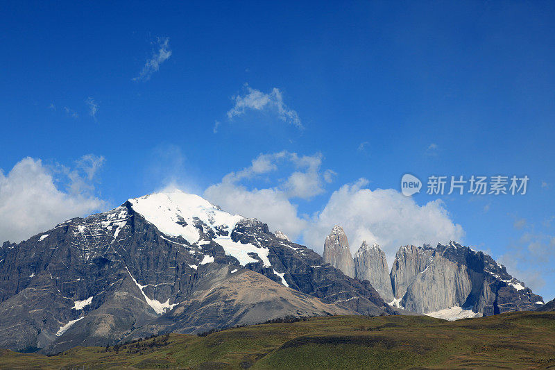 Torres Del Paine国家自然和景观公园，巴塔哥尼亚，智利